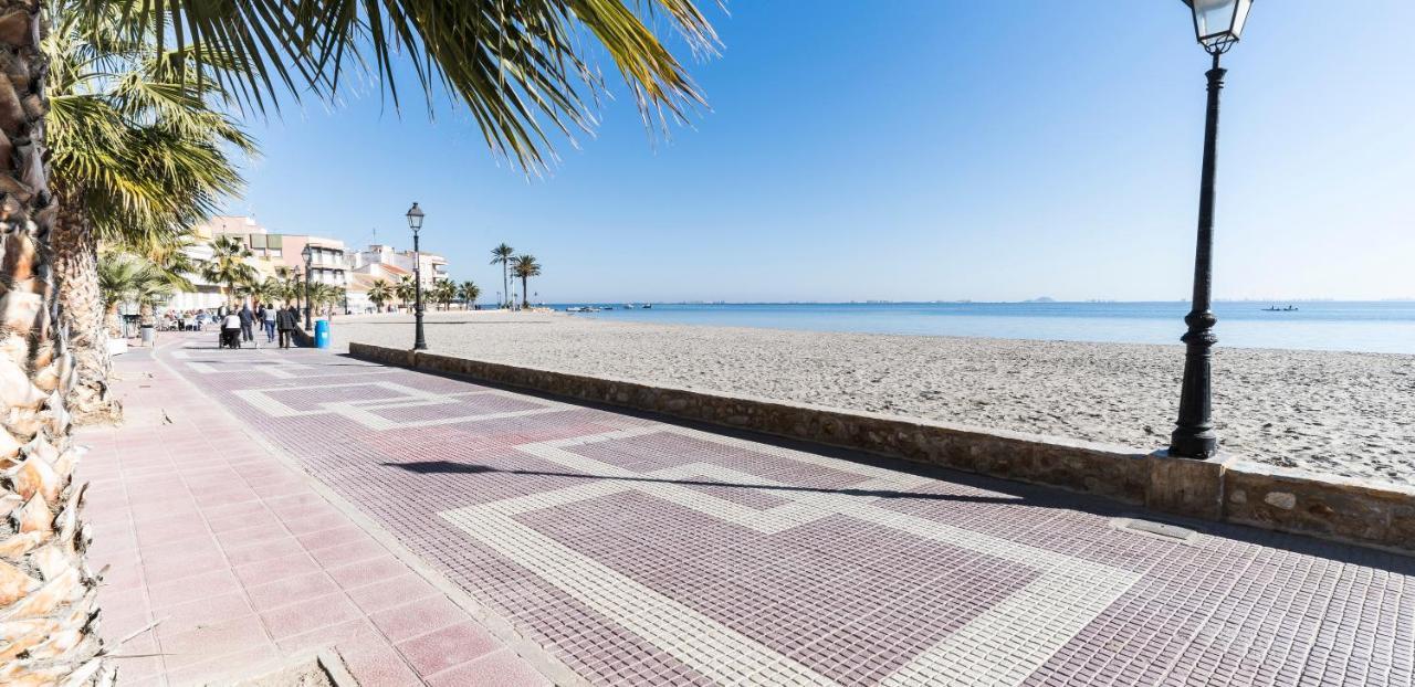 Apartamento Las Palmeras - Con Terraza, Barbacoa, Aire Acondicionado Y A 250M De La Playa! Los Alcázares Εξωτερικό φωτογραφία