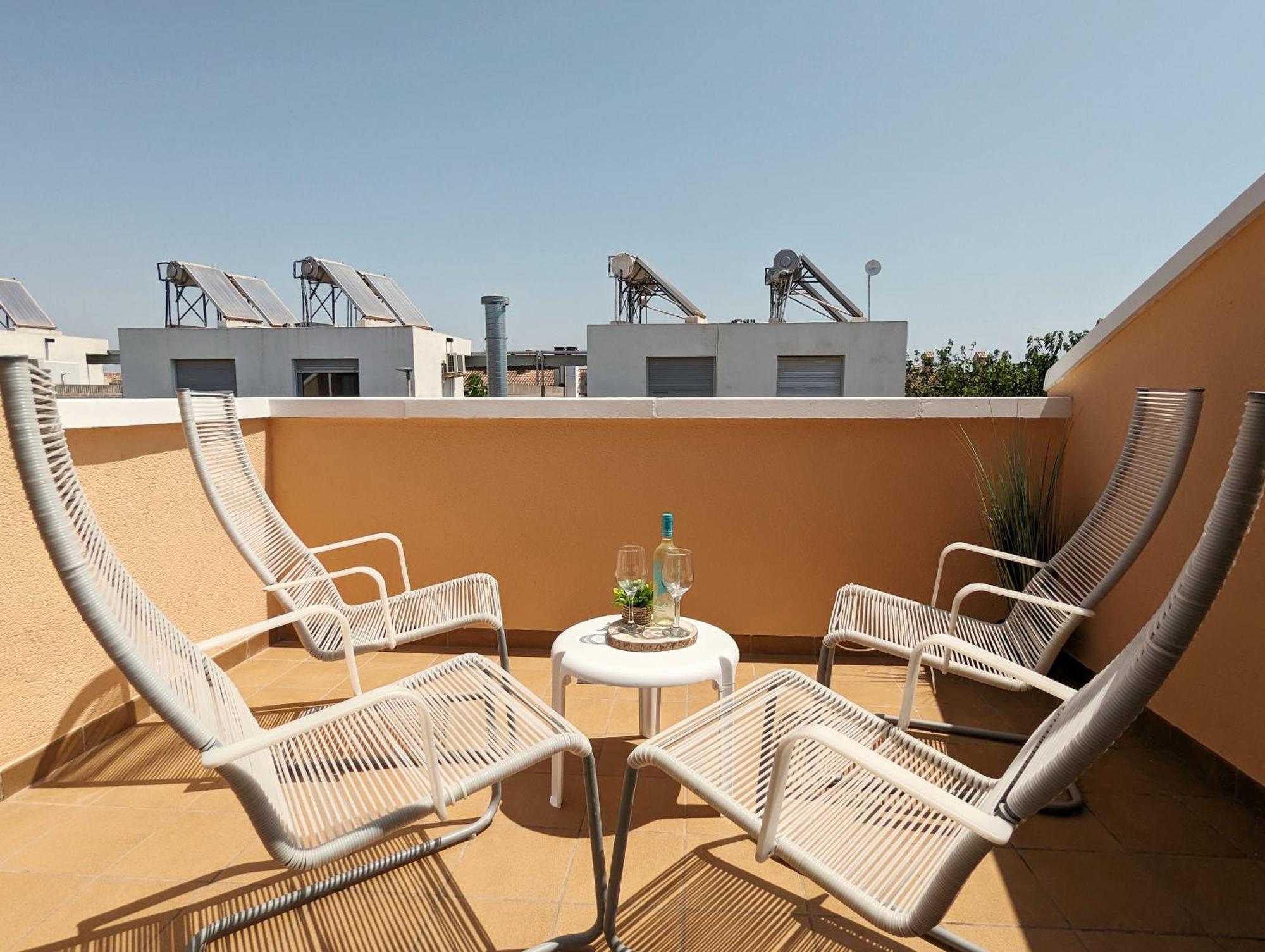 Apartamento Las Palmeras - Con Terraza, Barbacoa, Aire Acondicionado Y A 250M De La Playa! Los Alcázares Εξωτερικό φωτογραφία